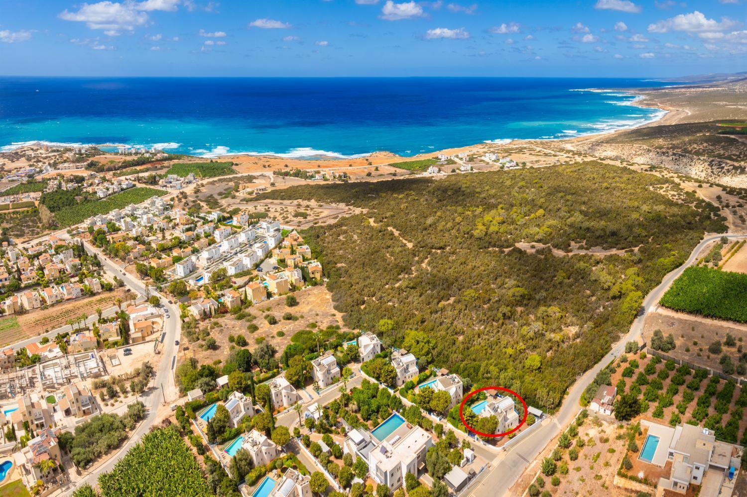Villa Poseidonas Peyia Exterior foto
